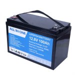 قیمت کارخانه Deep Cycle Solar RV Caravan Marine 12 ولت باتری لیتیوم یونی 12 ولت 100 ساعت باتری LiFePO4