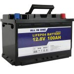 باتری GEL / AGM Solar Power Storage battery 12v 100ah LifePo4 باتری لیتیوم یون