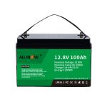 کارخانه سفارشی قدرت 12V 100AH LiFePO4 لیتیوم آهن فسفات چرخه عمیق اتومبیل باتری دریایی خورشیدی RV باتری