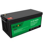 باتری 12.8V 300Ah LFP لیتیوم یون جایگزین برای Solar RV Marine