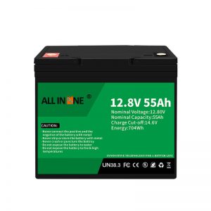 باتری LiFePO4 جایگزین باتری اسید سربی 12V 55Ah