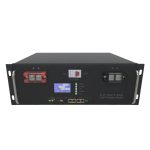 باتری خورشیدی 6000 سیکل 48 ولت 100 آمپر ساعت 5 کیلووات ساعت RS48 LiFePo4 با کابینت 5U