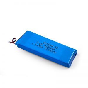 باتری قابل شارژ LiPO 651648 3.7V 460mAh / 3.7V 920mAH / 7.4V 460mAH
