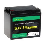ALL IN ONE 26650 lifepo4 باتری لیتیوم آهن فسفات 12 وات 33ah