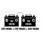 سری در مقابل اتصالات موازی توضیح داده شده است